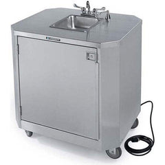 Lakeside - Stainless Steel Sinks Type: Portable Hand Washing Station Outside Length: 38.5 (Inch) - USA Tool & Supply