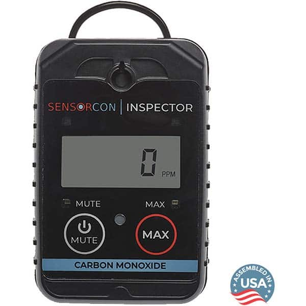 Sensorcon - Gas Detectors & Kits Type: Single Gas Detector Gas Monitored: Carbon Dioxide - USA Tool & Supply