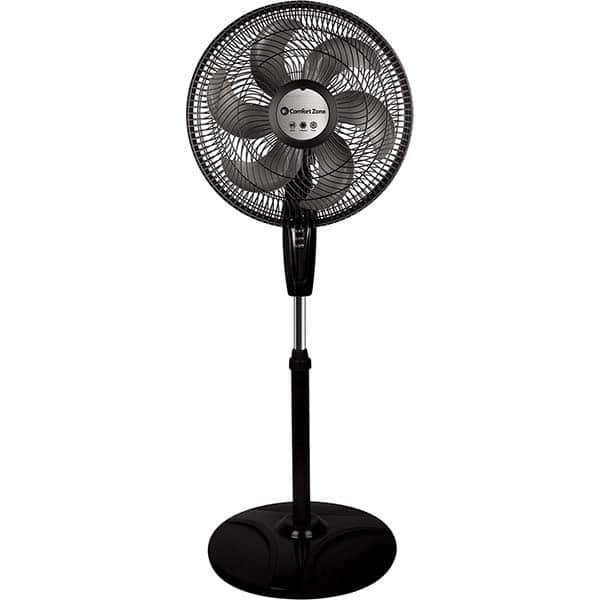 Comfort Zone - Fans Type: Stand Fan Blade Size: 16.25 (Inch) - USA Tool & Supply