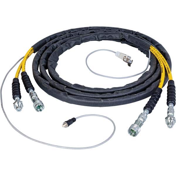 Enerpac - Hydraulic Pump Hose Inside Diameter (Inch): 0.25 Hose Length (Feet): 20.00 - USA Tool & Supply