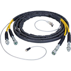 Enerpac - Hydraulic Pump Hose Inside Diameter (Inch): 0.25 Hose Length (Feet): 20.00 - USA Tool & Supply