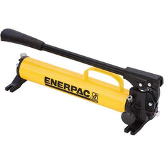 Enerpac - Manual Hydraulic Pumps Number of Stages: 2.000 Oil Volume Per Stroke (Cu. In.): 1.00 - USA Tool & Supply