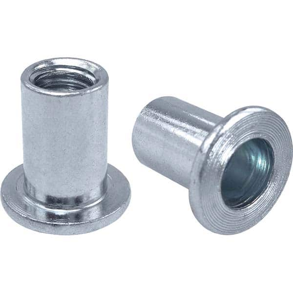 Marson - Rivet Nuts Type: Open End Material: Aluminum - USA Tool & Supply