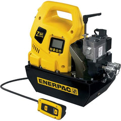 Enerpac - Power Hydraulic Pumps & Jacks Type: Electric Pressure Rating (psi): 10000 - USA Tool & Supply