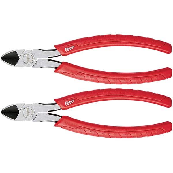 Milwaukee Tool - Cutting Pliers Type: Diagonal Cutter Insulated: NonInsulated - USA Tool & Supply