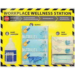 NMC - PPE Dispensers Type: Wellness Station Mount: Table/Wall - USA Tool & Supply