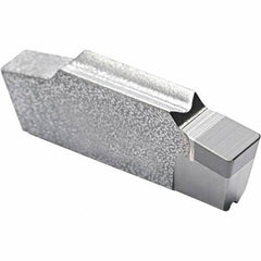 Seco - LCGN, 4mm Cutting Width, CBN010 Grade, Single End Multi-Directional Turning Insert - Uncoated, 0.4mm Corner Radius - USA Tool & Supply