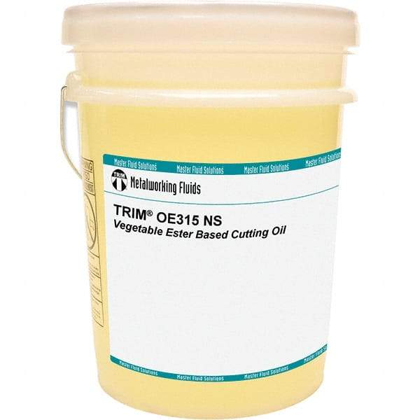 Master Fluid Solutions - 5 Gal Pail Cutting & Grinding Fluid - Straight Oil - USA Tool & Supply