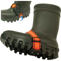 Geroline - Ice Traction Footwear Footwear Style: Strap-On Cleat Traction Type: Tungsten Carbide Stud - USA Tool & Supply