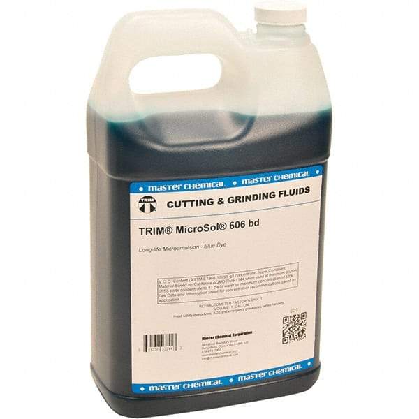 Master Fluid Solutions - 1 Gal Jug Cutting Fluid - Liquid - USA Tool & Supply