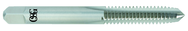 1/2-13 H3 3-Flute High Speed Steel Bottoming Hand Tap-TiN - USA Tool & Supply