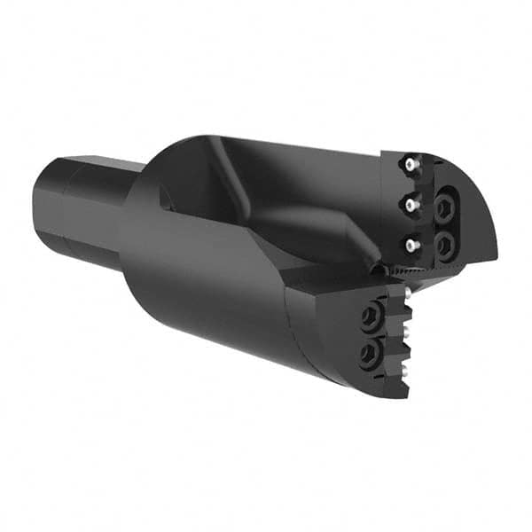 Allied Machine and Engineering - 3-23/32" Max Drill Depth, 1xD, 86.4mm Diam, Indexable Insert Drill - USA Tool & Supply