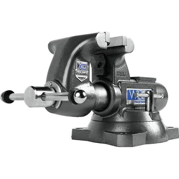 Wilton - Bench & Pipe Combination Vises Jaw Width (Inch): 5-1/2 Jaw Opening Capacity (Inch): 3-5/8 - USA Tool & Supply