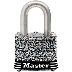 Master Lock - Padlocks Keyed: Alike Shackle Clearance: 3/4 (Inch) - USA Tool & Supply