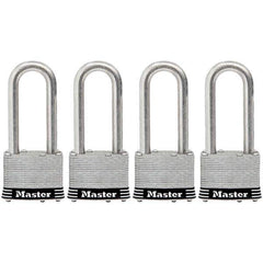 Master Lock - Padlocks Keyed: Alike Shackle Clearance: 2-1/2 (Inch) - USA Tool & Supply