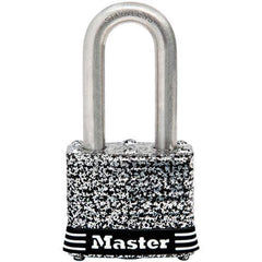 Master Lock - Padlocks Keyed: Alike Shackle Clearance: 1-1/2 (Inch) - USA Tool & Supply