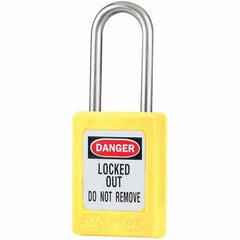 Master Lock - Lockout Padlocks Key Type: Keyed Different Key Retaining: Retaining Key - USA Tool & Supply