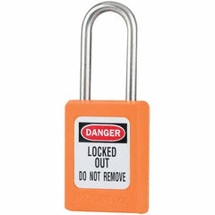 Master Lock - Lockout Padlocks Key Type: Keyed Alike Key Retaining: Retaining Key - USA Tool & Supply