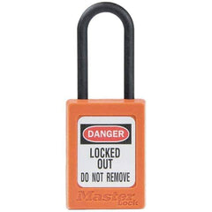 Master Lock - Lockout Padlocks Key Type: Keyed Different Key Retaining: NonRetaining Key - USA Tool & Supply