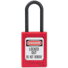 Master Lock - Lockout Padlocks Key Type: Keyed Different Key Retaining: NonRetaining Key - USA Tool & Supply
