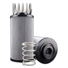 Replacement/Interchange Hydraulic Filter Element: Microglass, 10  µ
