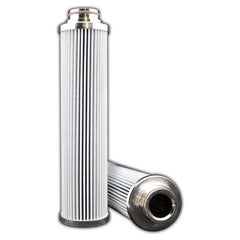Replacement/Interchange Hydraulic Filter Element: Microglass, 10  µ