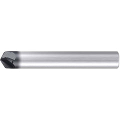 Emuge - Barrel Cutter End Mills; End Type: Circle Segment Taper-Form B ; Material: Solid Carbide ; Taper Angle Per Side: 60.00 ; Small End Diameter (mm): 2.00 ; Shank Diameter (mm): 10.0000 ; Length of Cut (mm): 6.0000 - Exact Industrial Supply