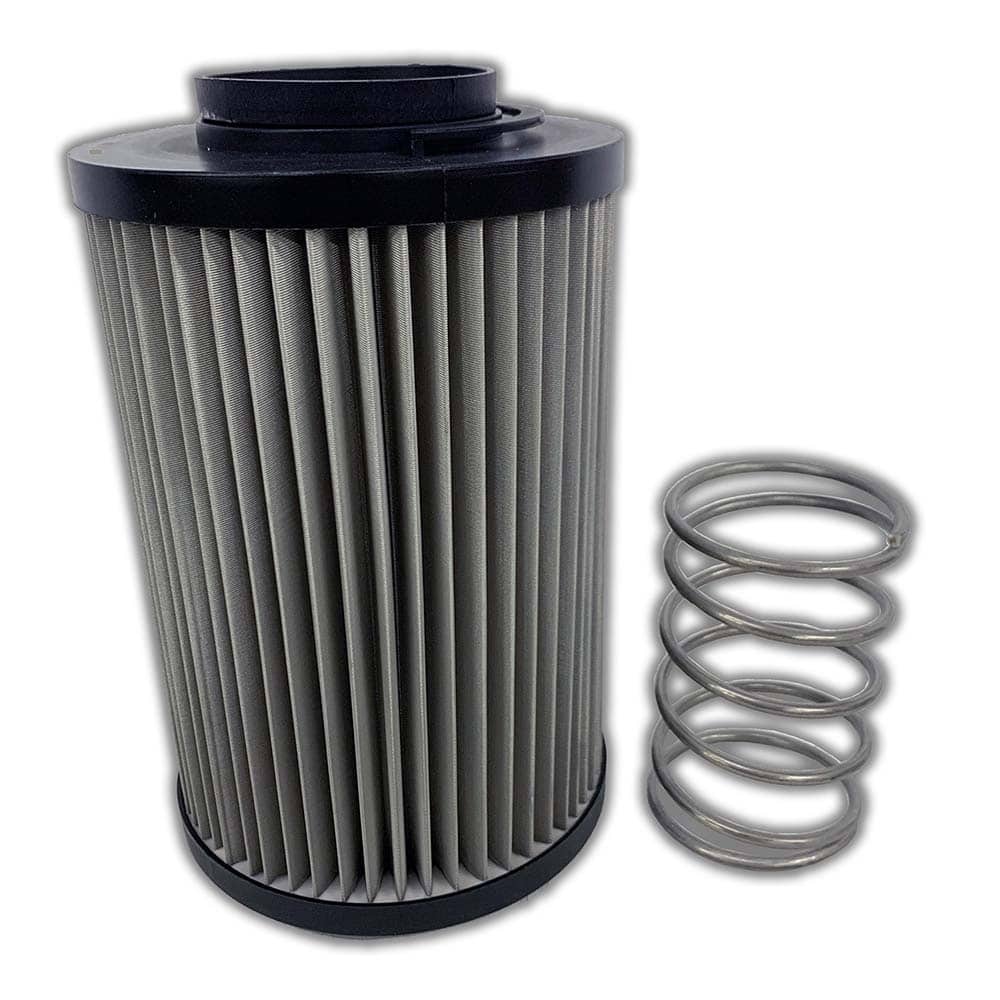 Replacement/Interchange Hydraulic Filter Element: Wire Mesh, 125  µ