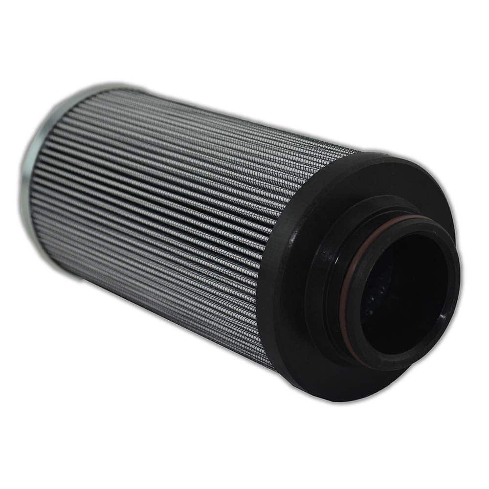 Replacement/Interchange Hydraulic Filter Element: Microglass, 10  µ