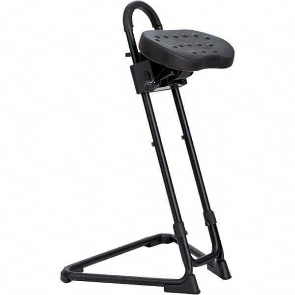 ALERA - Swivel & Adjustable Stools Type: Adjustable Height Stool Base Type: Mobile Wheel Base - USA Tool & Supply