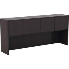ALERA - Bookcases Height (Inch): 35.3800 Color: Espresso - USA Tool & Supply