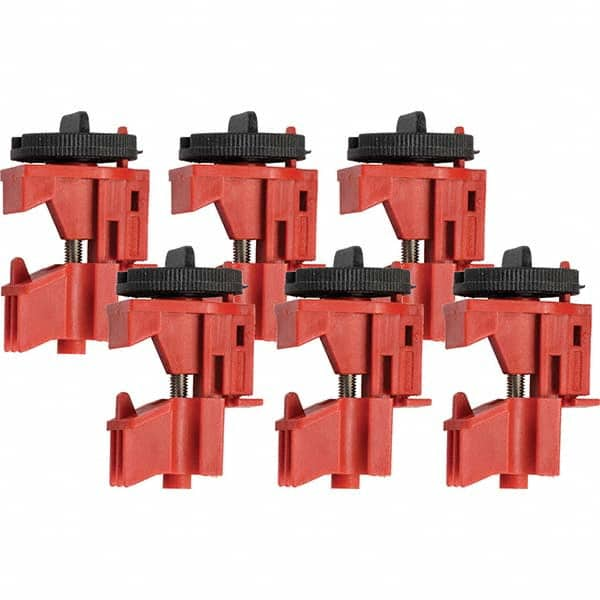 Brady - Pack of 50 Multi-Pole Circuit Breaker Lockouts - USA Tool & Supply