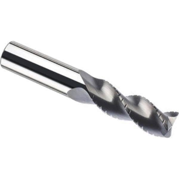 SGS - 20mm, 1.378" LOC, 0.787" Shank Diam, 3.386" OAL, 3 Flute, Solid Carbide Square End Mill - USA Tool & Supply