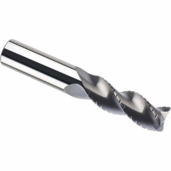 SGS - 1" Diam 3 Flute Solid Carbide 0.06" Corner Radius End Mill - Exact Industrial Supply