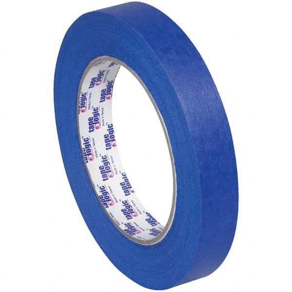 Tape Logic - Pack of (48), 60 Yd Rolls 3/4" Blue Crepe Paper Painter's Tape - USA Tool & Supply