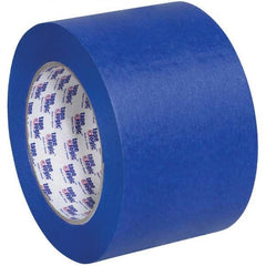 Tape Logic - Pack of (16), 60 Yd Rolls 3" Blue Crepe Paper Painter's Tape - USA Tool & Supply