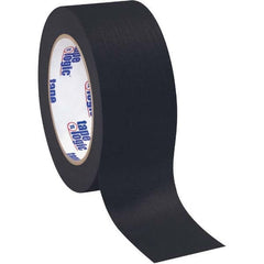 Tape Logic - Pack of (12), 60 Yd Rolls 2" Black Crepe Paper Masking Tape - USA Tool & Supply