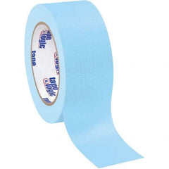 Tape Logic - Pack of (12), 60 Yd Rolls 2" Light Blue Crepe Paper Masking Tape - USA Tool & Supply