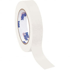 Tape Logic - Pack of (12), 60 Yd Rolls 1" White Crepe Paper Masking Tape - USA Tool & Supply