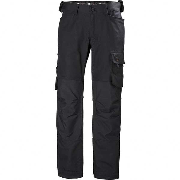 Helly Hansen - Black Cotton Polyester Elastane General Purpose Pants - USA Tool & Supply