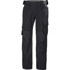 Helly Hansen - Black Cotton Polyester Elastane General Purpose Pants - USA Tool & Supply