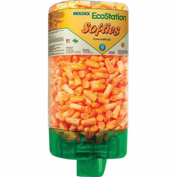 Moldex - 4 500-Pack Cases Twist Knob Earplug Dispenser with 33 dB Taper End Earplugs - USA Tool & Supply