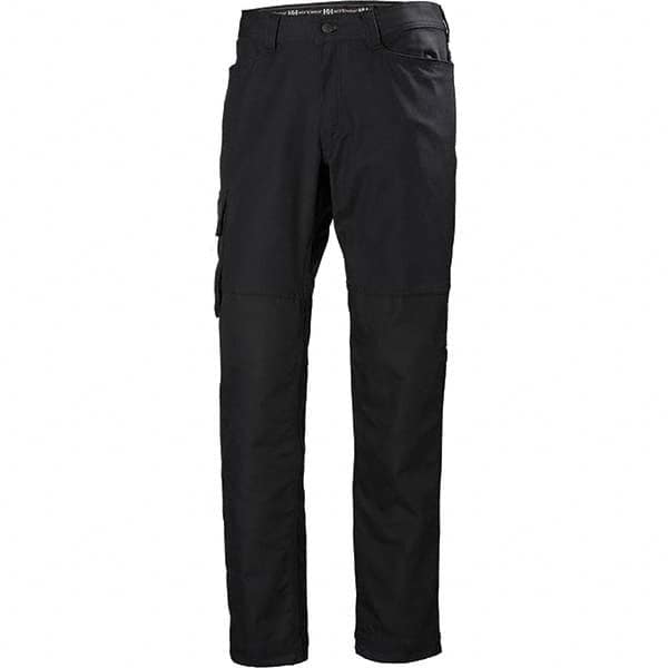 Helly Hansen - Black Cotton Polyester Elastane General Purpose Pants - USA Tool & Supply