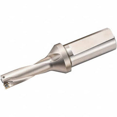 Kyocera - 8.7402" Max Drill Depth, 6xD, 1.4567" Diam, Indexable Insert Drill - USA Tool & Supply