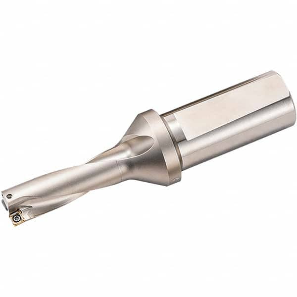 Kyocera - 166.7mm Max Drill Depth, 5xD, 33.35mm Diam, Indexable Insert Drill - USA Tool & Supply