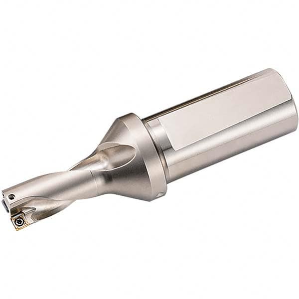 Kyocera - 24mm Max Drill Depth, 2xD, 12mm Diam, Indexable Insert Drill - USA Tool & Supply