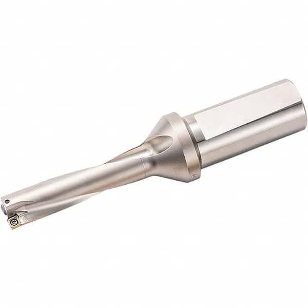 Kyocera - 4.1339" Max Drill Depth, 3xD, 1.4" Diam, Indexable Insert Drill - USA Tool & Supply