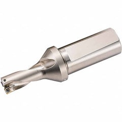 Kyocera - 65mm Max Drill Depth, 5xD, 13mm Diam, Indexable Insert Drill - USA Tool & Supply