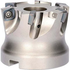 Kyocera - Indexable High-Feed Face Mills Cutting Diameter (Decimal Inch): 1.9685 Cutting Diameter (mm): 50.00 - USA Tool & Supply