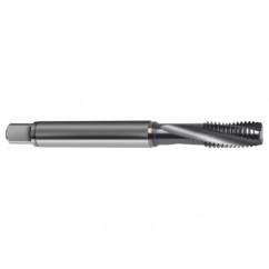 10-32 Dia. - 3BX - 3 FL - Cobalt Semi-Bott Tap - TiCN FORM-C DIN 371 - USA Tool & Supply